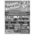 Custom Full Page Flyer or Insert 8.5" x 11" Black & White